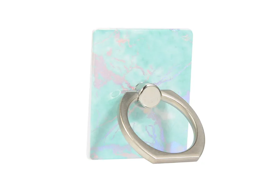 Mint Holo Marble Ring Holder