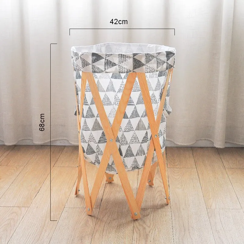 Modern Simple Foldable Creative Large Foldable Laundry Basket