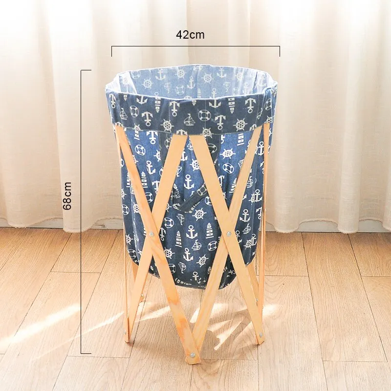 Modern Simple Foldable Creative Large Foldable Laundry Basket