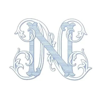 Monogram Mail Holder