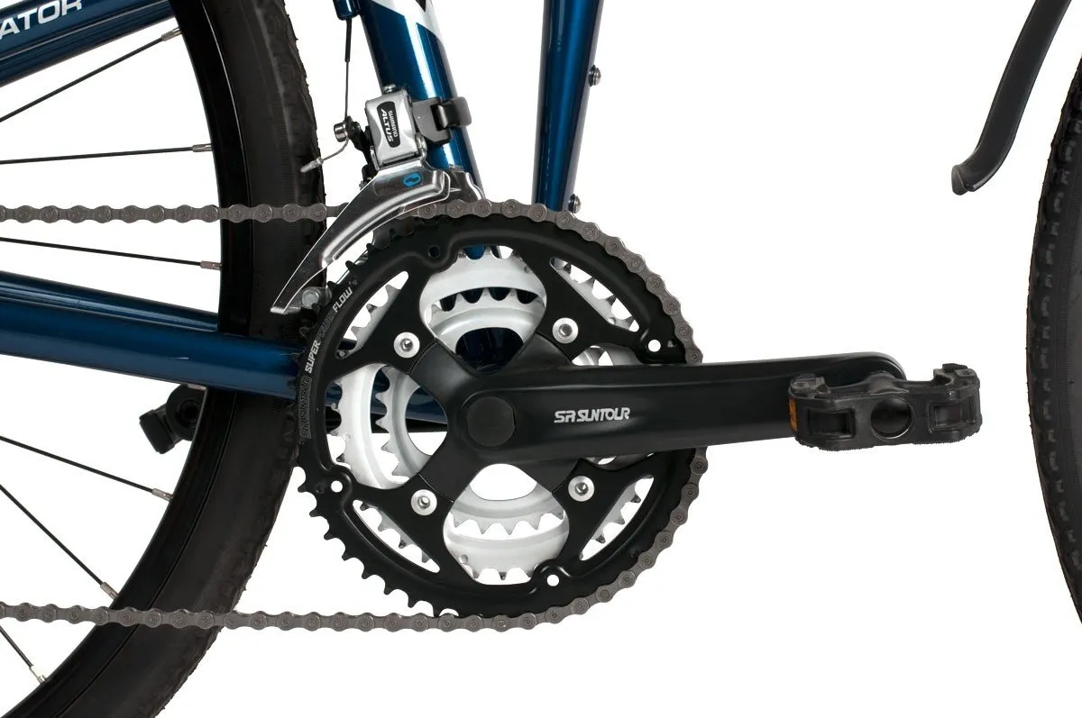 Montague Navigator 700C - Midnight Blue with Silver Accents