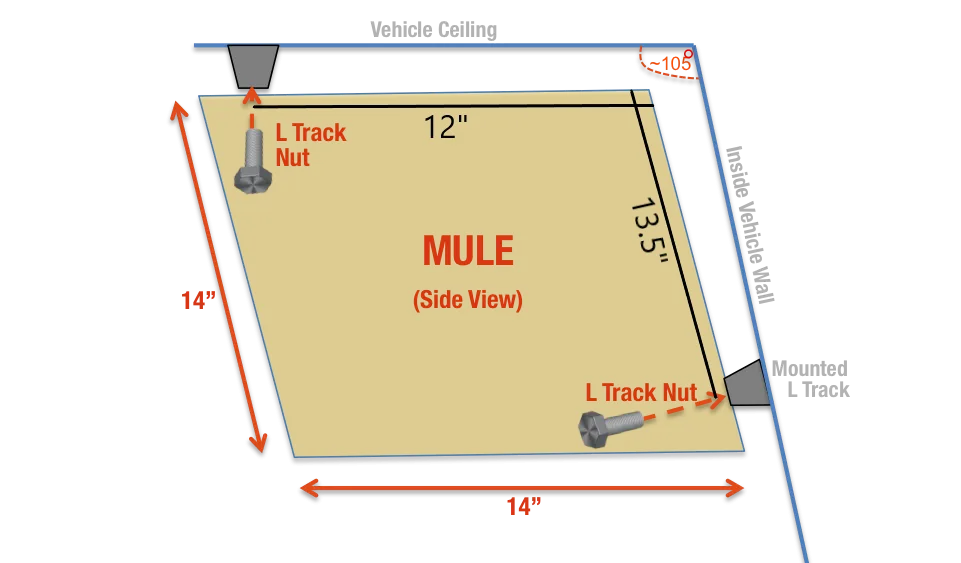 Mule Bag 2.0 Overhead Van Storage