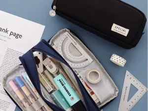 Multi-compartment pencil case