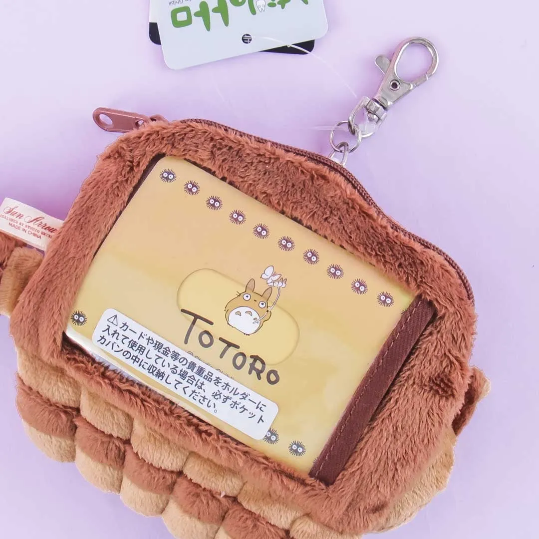 My Neighbor Totoro Plushie Card Case & Charm - Catbus