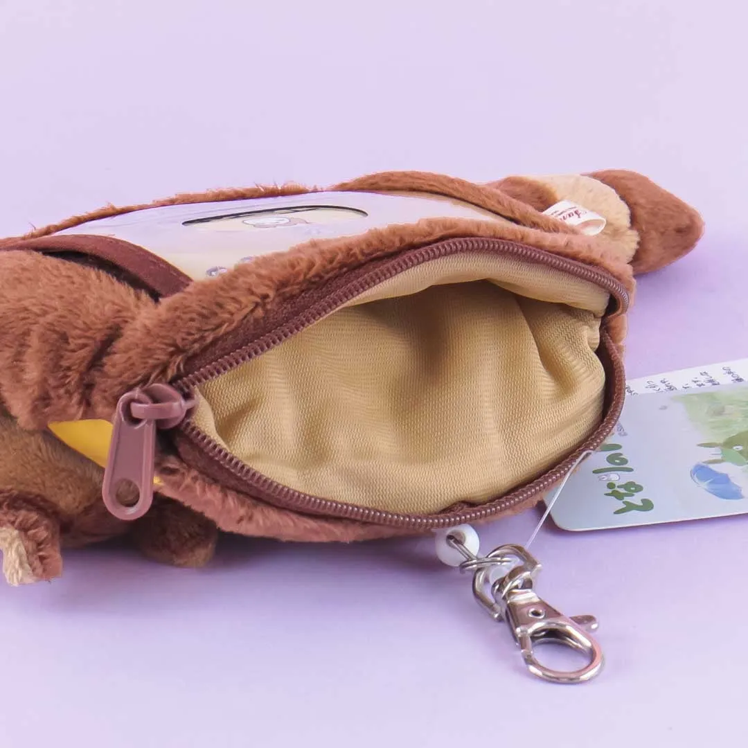 My Neighbor Totoro Plushie Card Case & Charm - Catbus