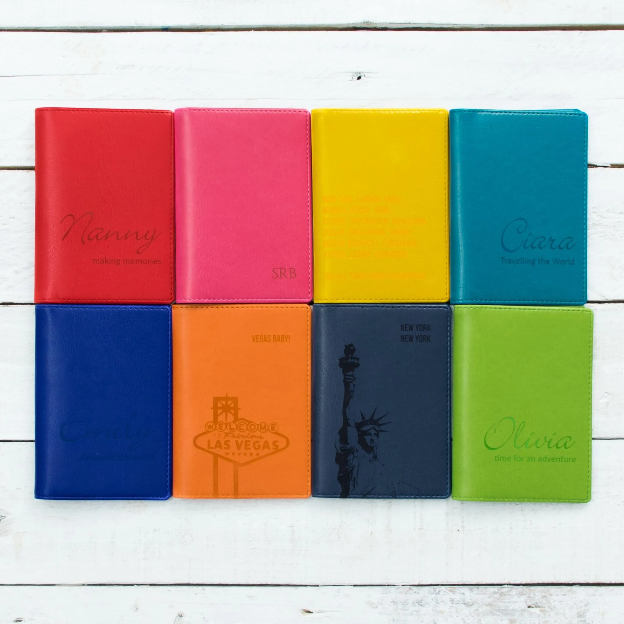 Name In Star Passport Wallet Holder