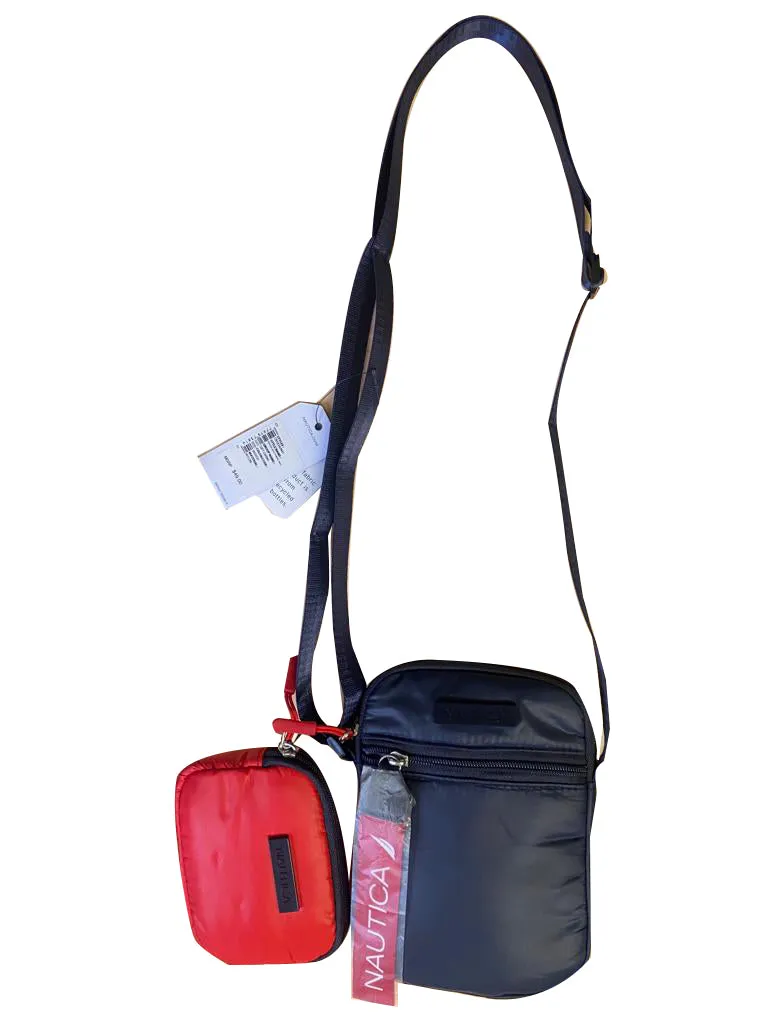 Nautica LOGO NYLON PUFFER BAG