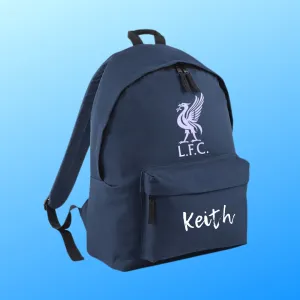 Navy School Bag - A4 Size