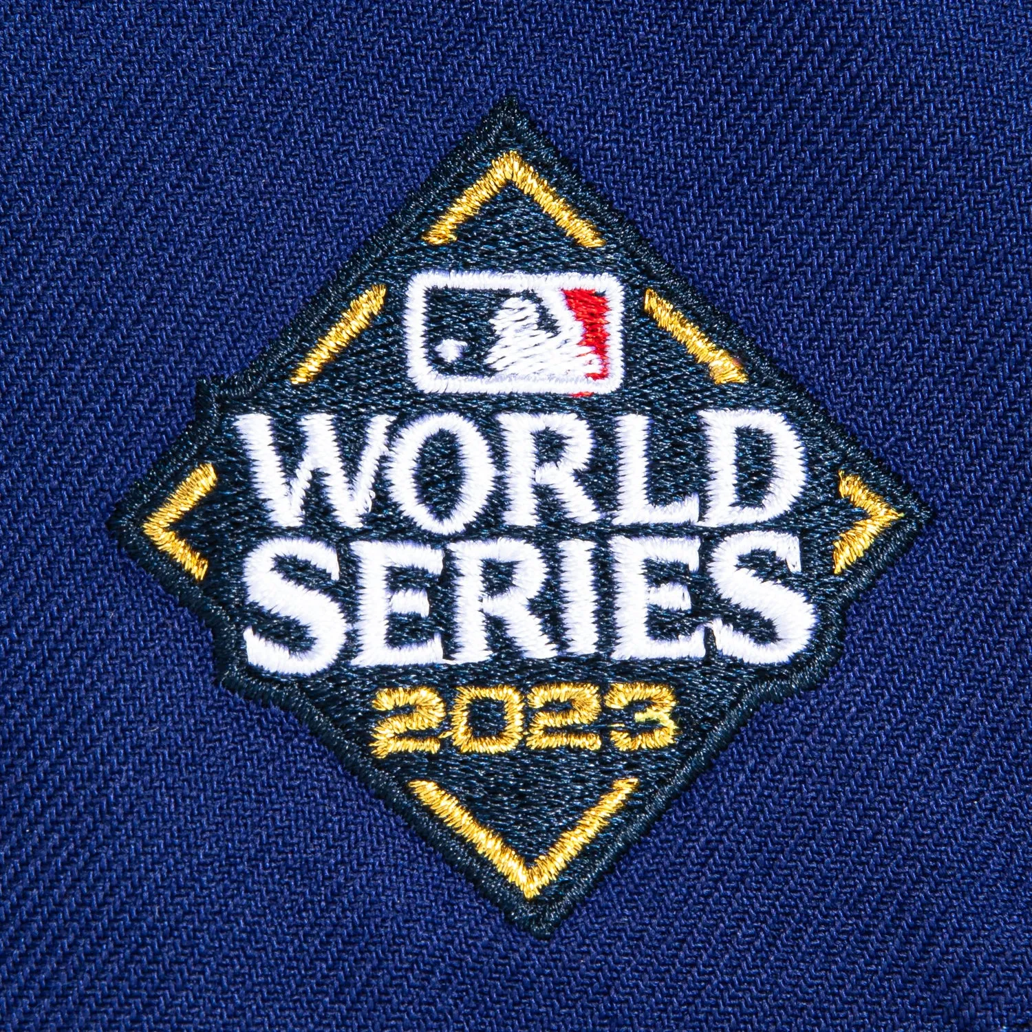 New Era 9Forty A-Frame Texas Rangers 2023 World Series Patch Snapback Hat - Royal