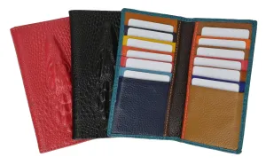 New Fashion Croco Embossed Slim Credit Card Holder Alligator Design 118-168 (C)