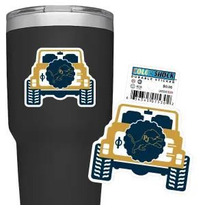 NEW ITEM - CDI- Durable Sticker- Track