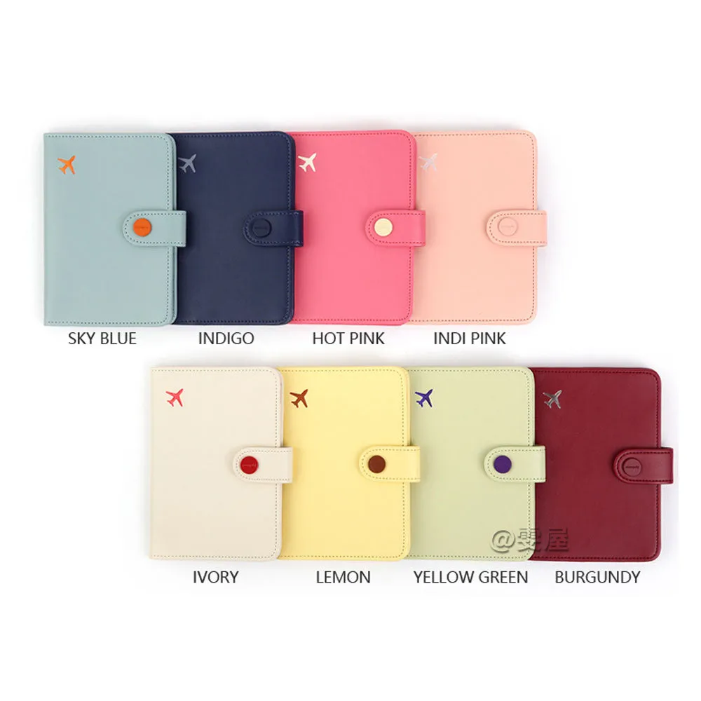 New RFID anti-degaussing short passport holder