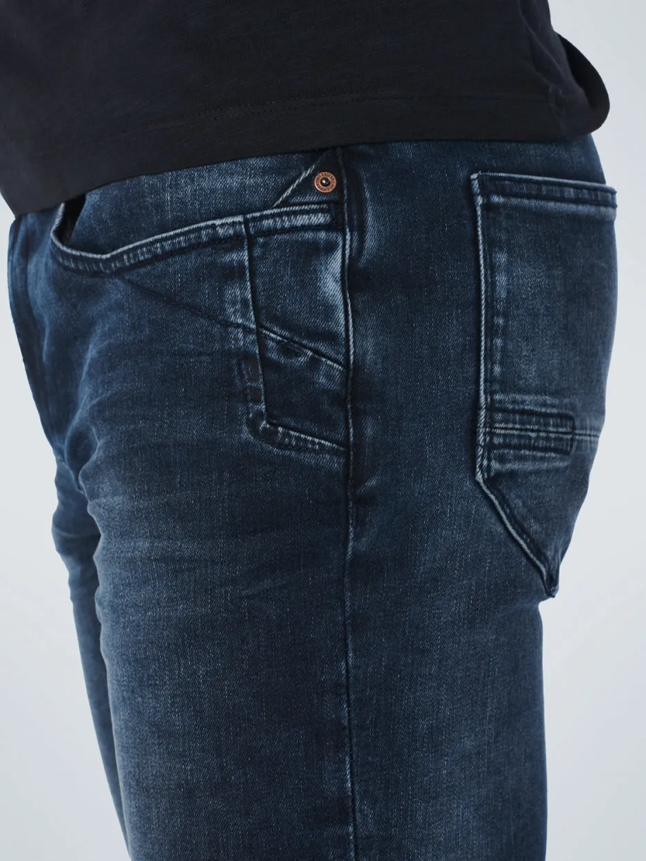 No Excess Jean Tapered 712: Dark Denim