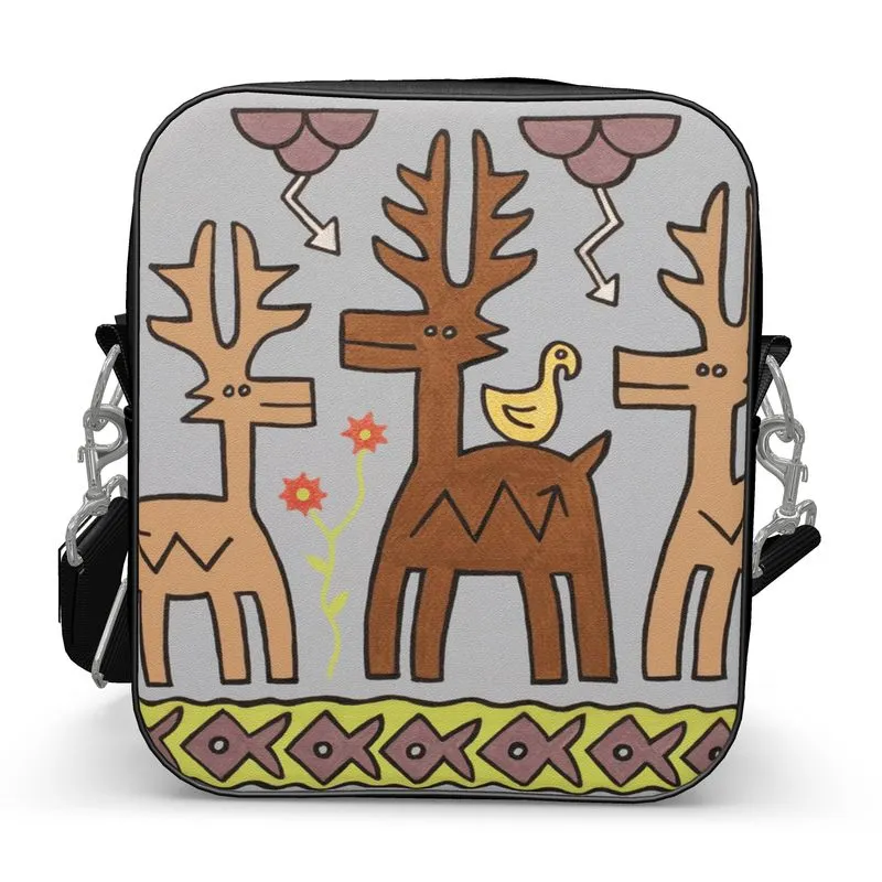 Oh, My Deer! Large Messenger Bag