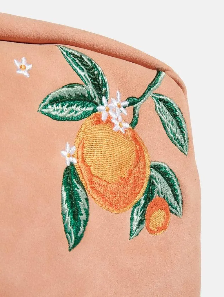 Orange Blossom Make Up Bag