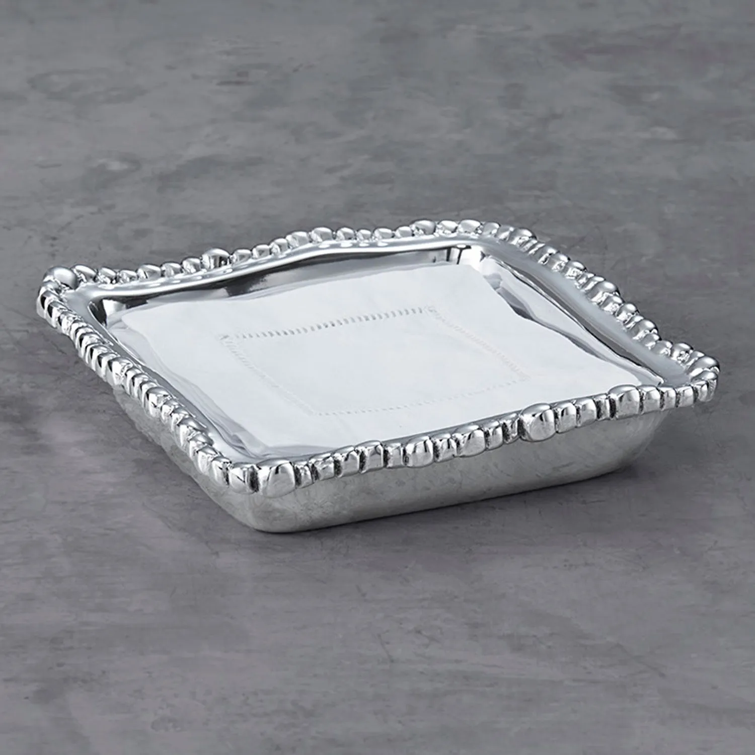 Organic Pearl Napkin Box