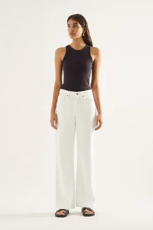 Outland Denim Ren High Flare - Snow