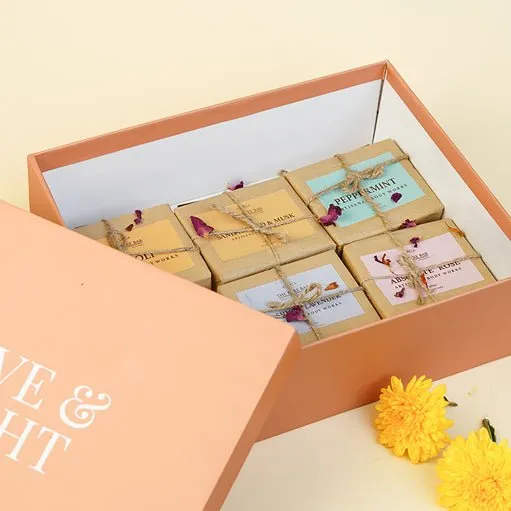 Pancharatna - Set of 5 Luxurious Handcrafted Soap Bar