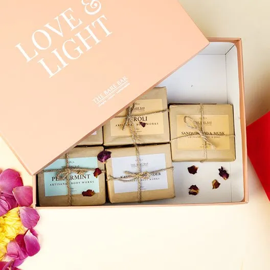 Pancharatna - Set of 5 Luxurious Handcrafted Soap Bar