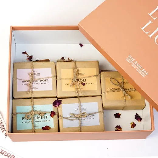 Pancharatna - Set of 5 Luxurious Handcrafted Soap Bar