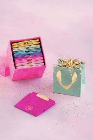 Patisserie Flocked Bag