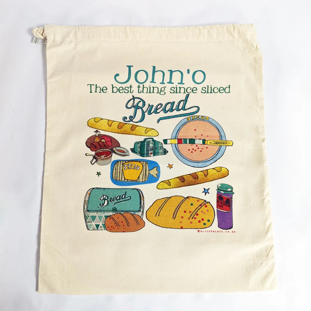 Personalised Bread Storage Bag