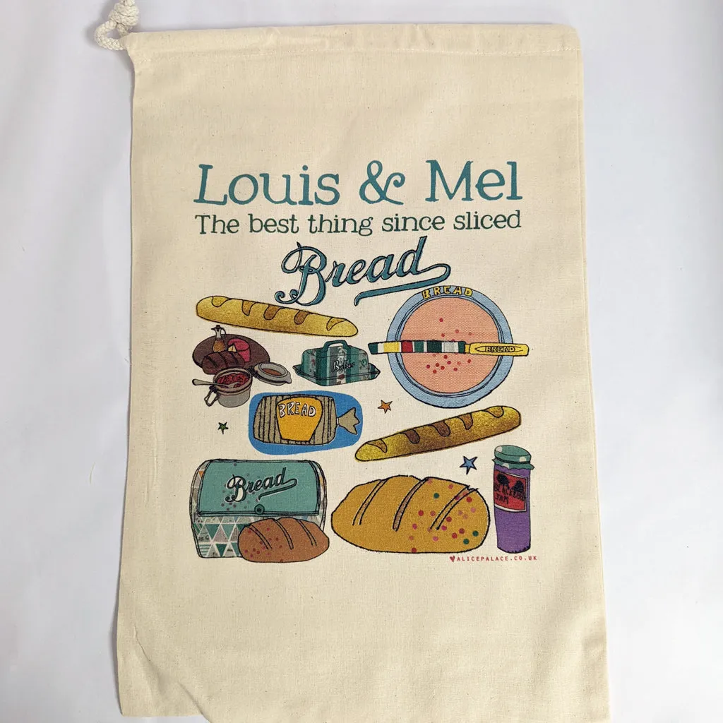 Personalised Bread Storage Bag