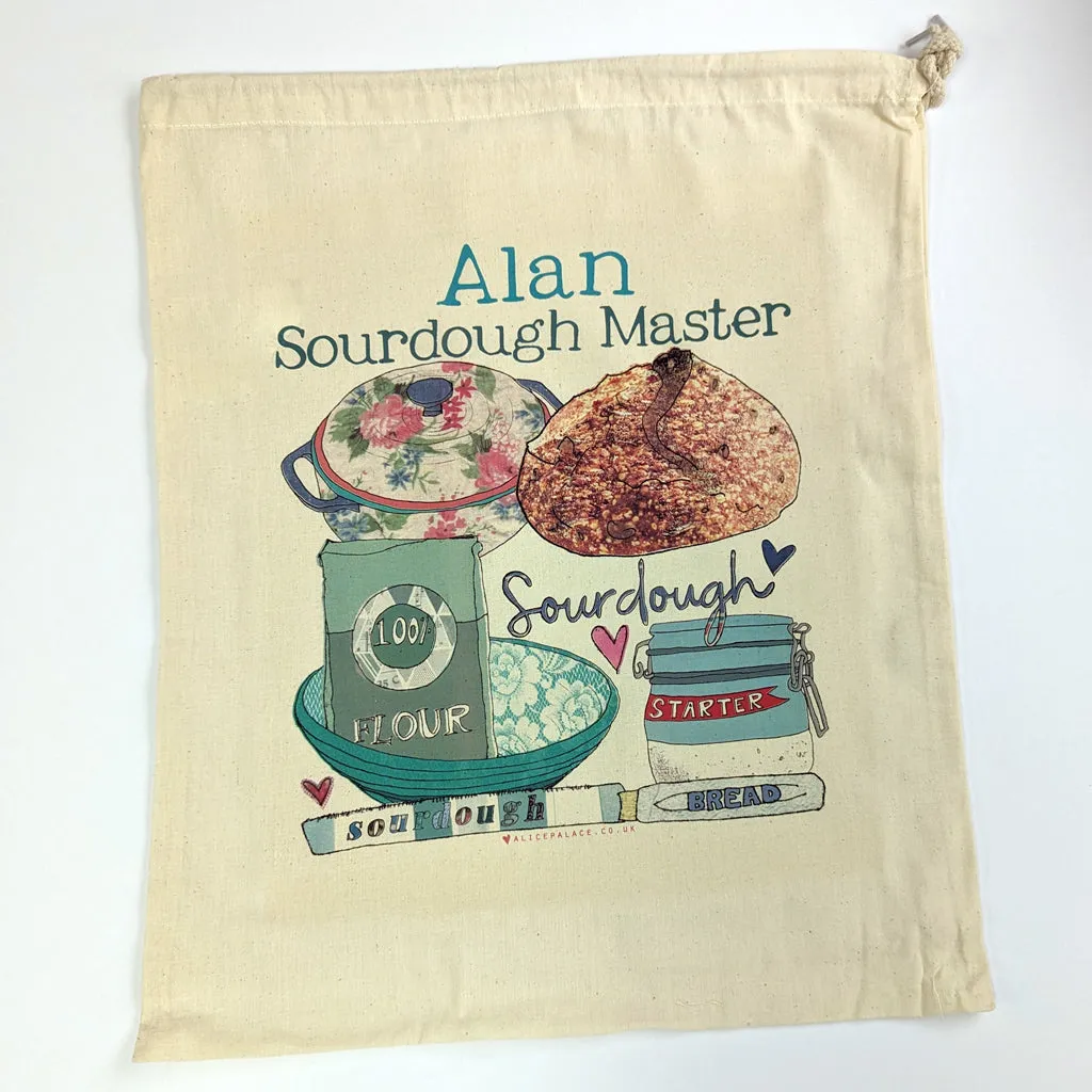 Personalised Bread Storage Bag