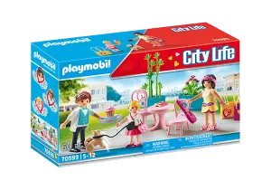 Playmobil City Life Fashion Coffee Break