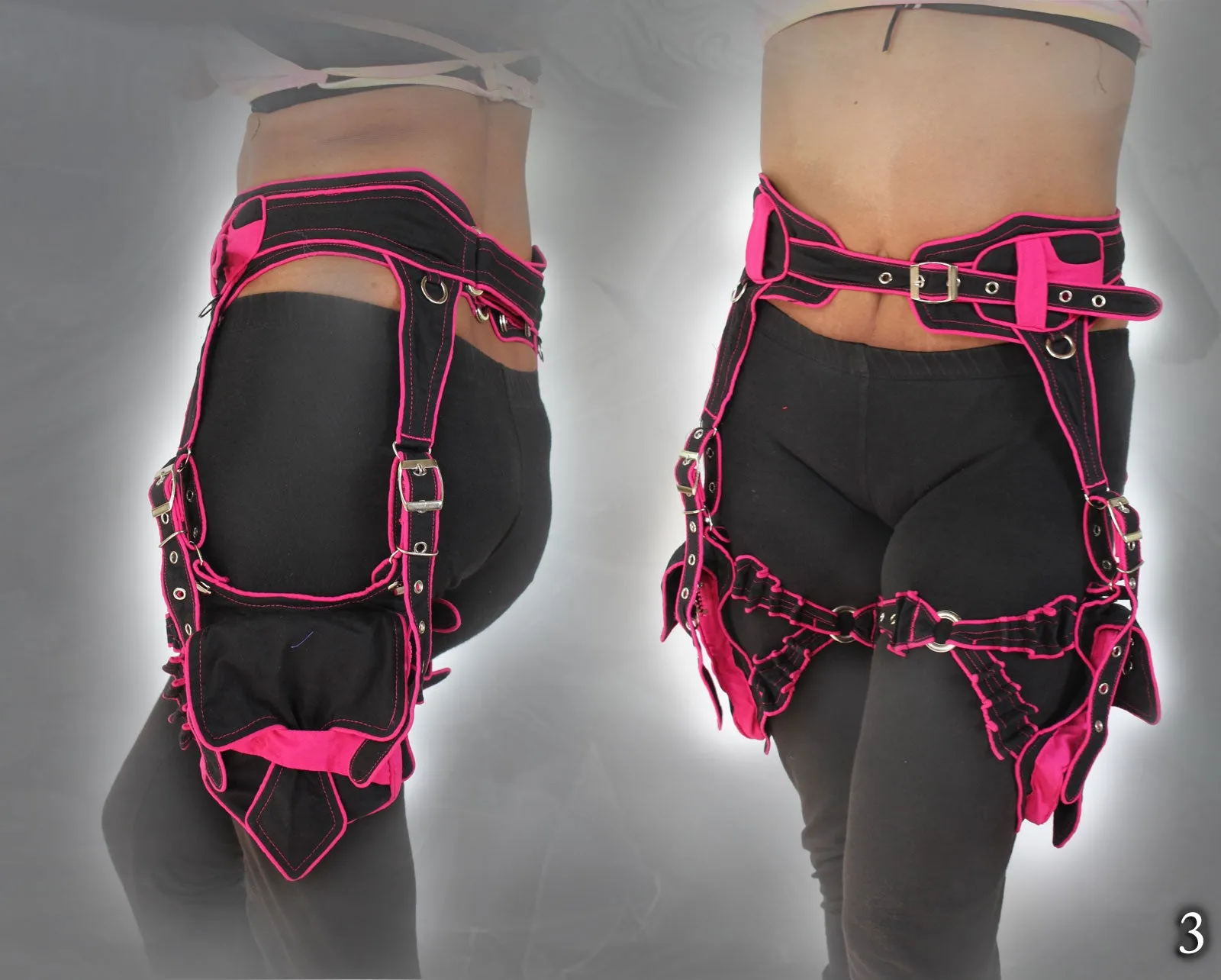 Psy Raider Belt - with leg pocket
