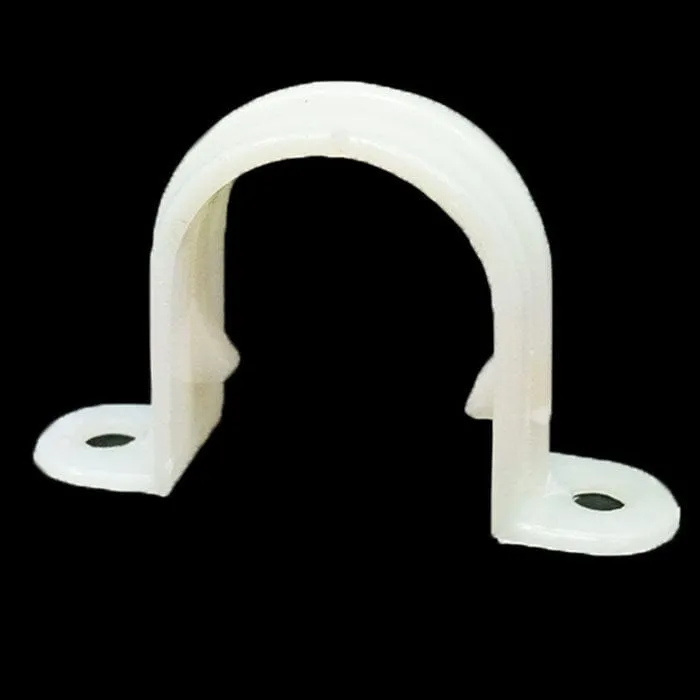 PVC Clamp, Durable, Clean Look, Plastic