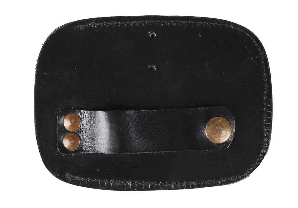 QHP Patent Leather Number Holder with Crystals