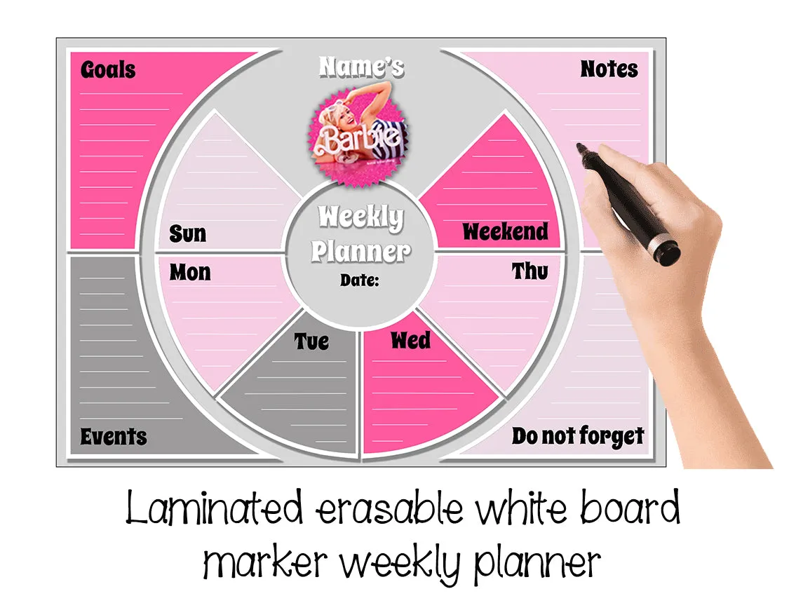 ""Barbie" School labels packs
