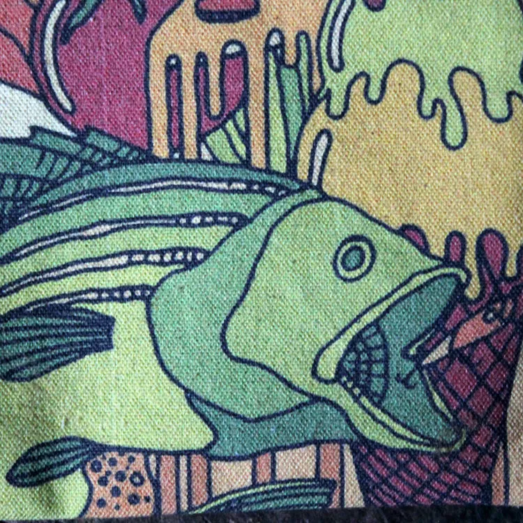 "Summers in New Jersey" clutch bag