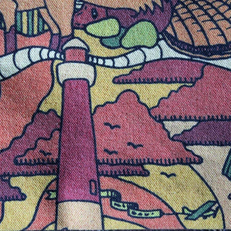 "Summers in New Jersey" clutch bag
