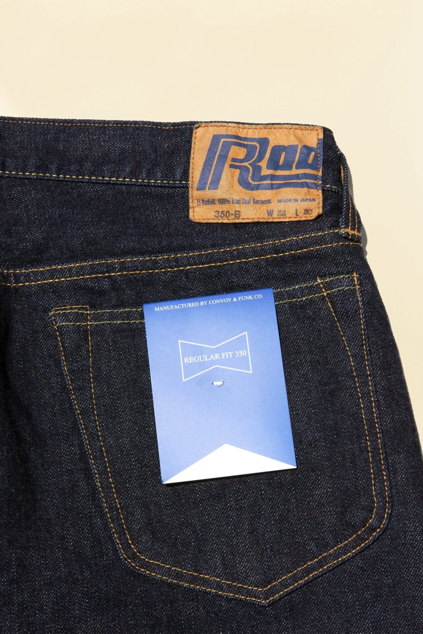 Radiall 350B Straight Fit Denim - 13oz