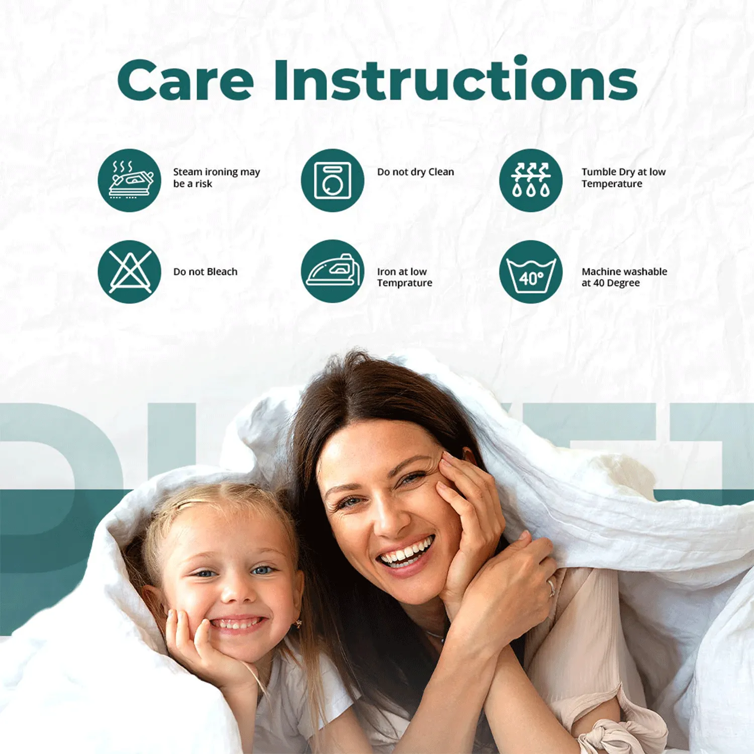 Raymat™ Luxurious Microfibre Duvet - Super King