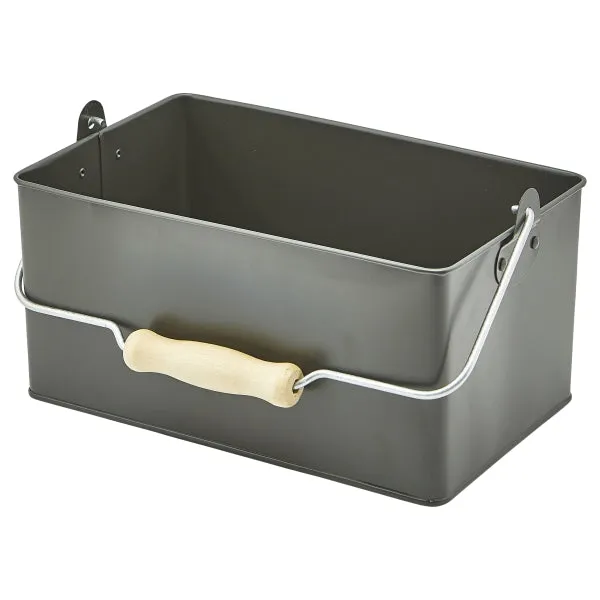 Rectangular Table Caddy 24.5 x 15.5 x 12.5cm Dark Olive- Pack 1