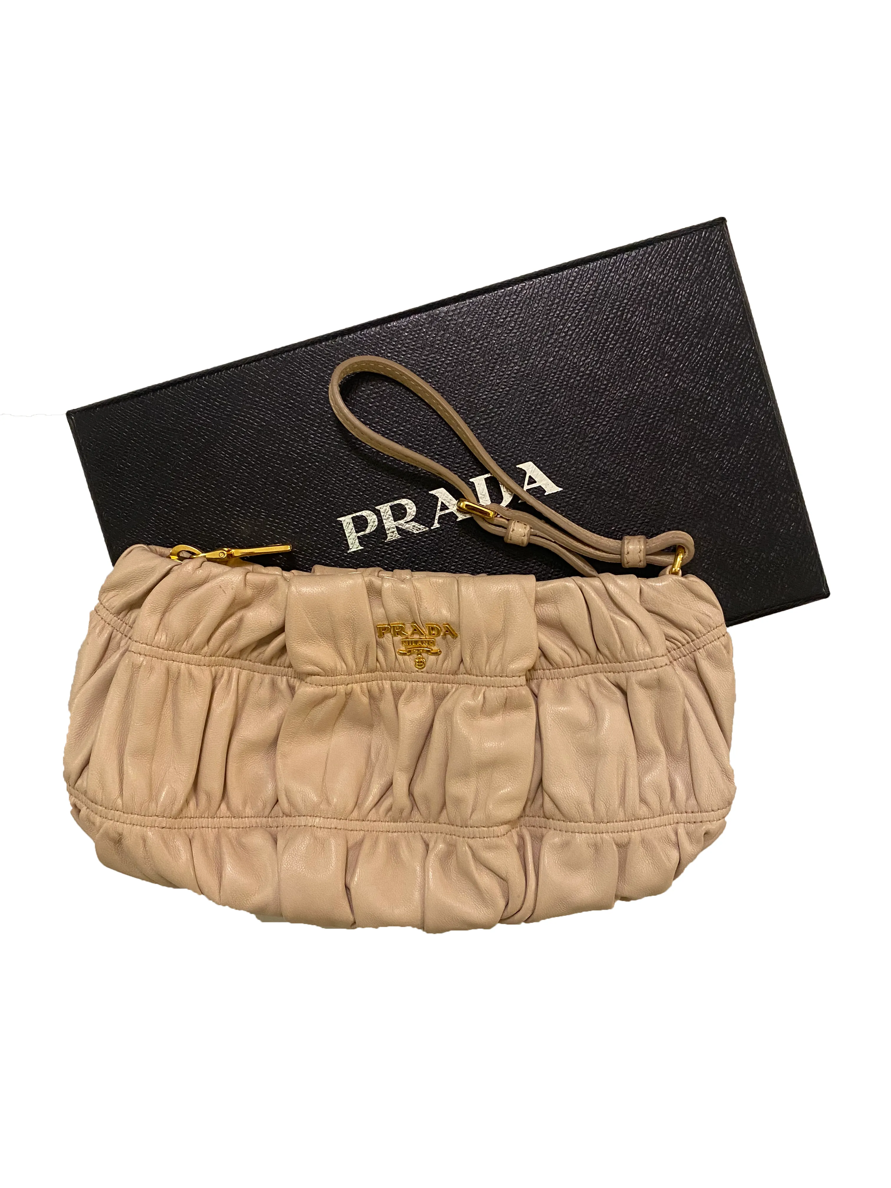 Ruched Evening Bag