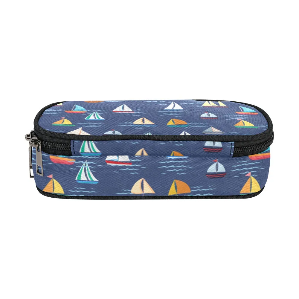 Sail Boat Pencil Pouch | Durable Organizer for Pens & Supplies