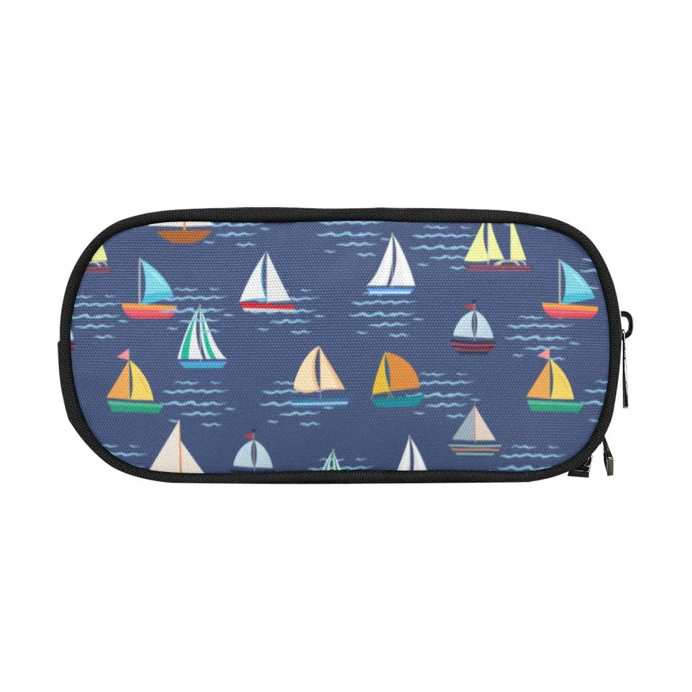 Sail Boat Pencil Pouch | Durable Organizer for Pens & Supplies