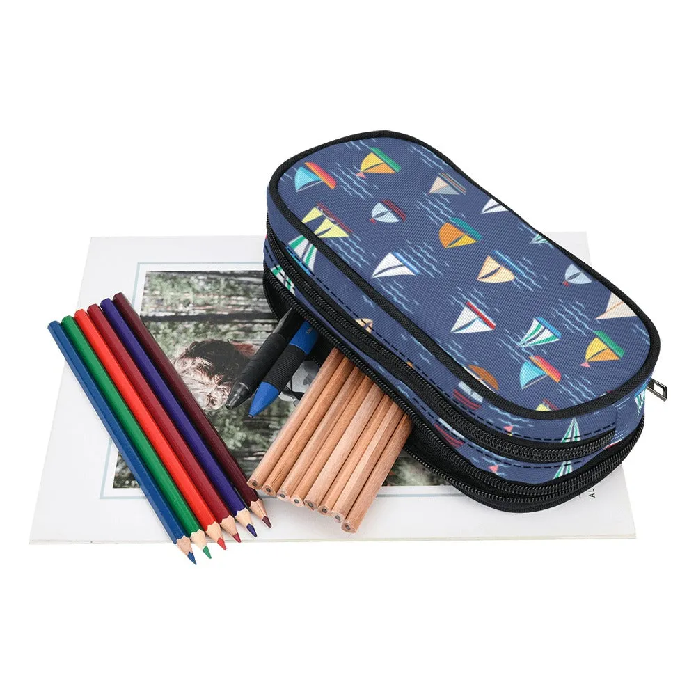 Sail Boat Pencil Pouch | Durable Organizer for Pens & Supplies