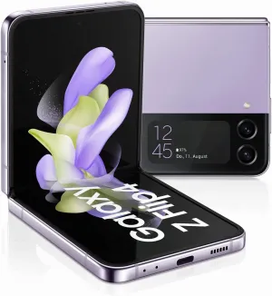 Samsung Galaxy Z Flip 4 - 128GB Storage, 12GB RAM, Dual SIM, Purple, Unlocked