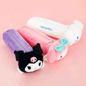Sanrio Characters Lying Plush Pencil Case