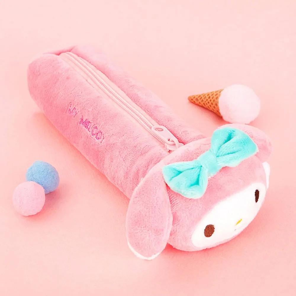 Sanrio Characters Lying Plush Pencil Case