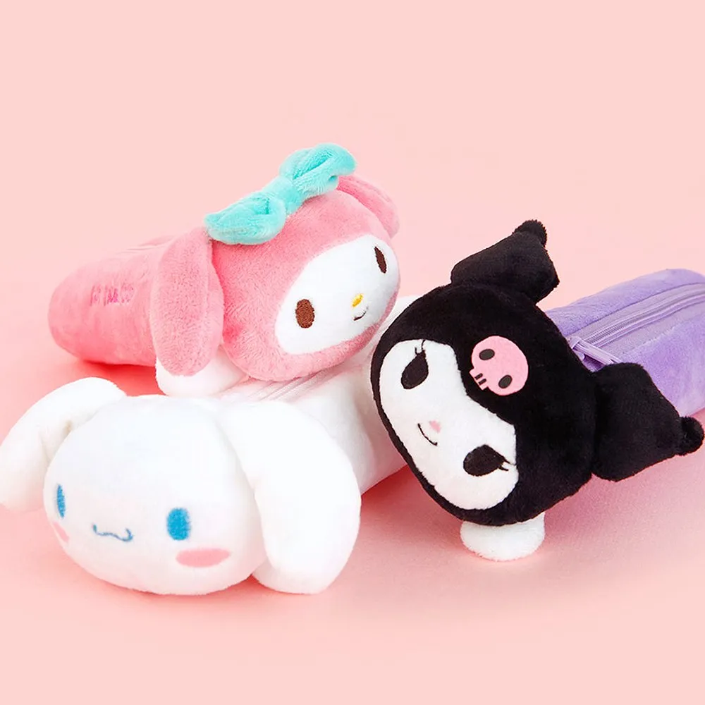 Sanrio Characters Lying Plush Pencil Case