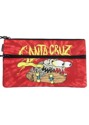Santa Cruz - Bone Slasher Pencil Case Dual Zip Pencil Case