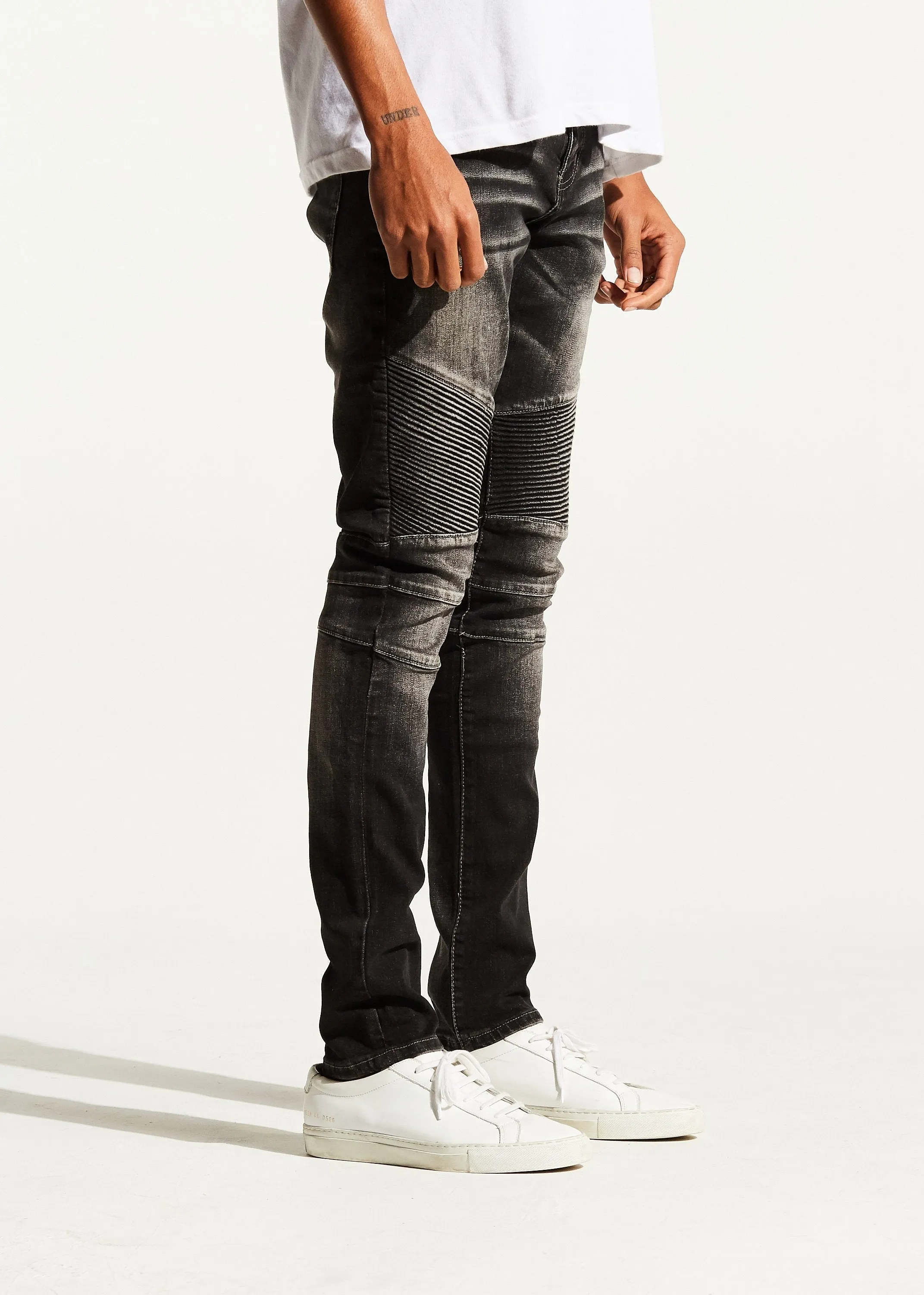 Skywalker Biker Denim (Stone Charcoal)
