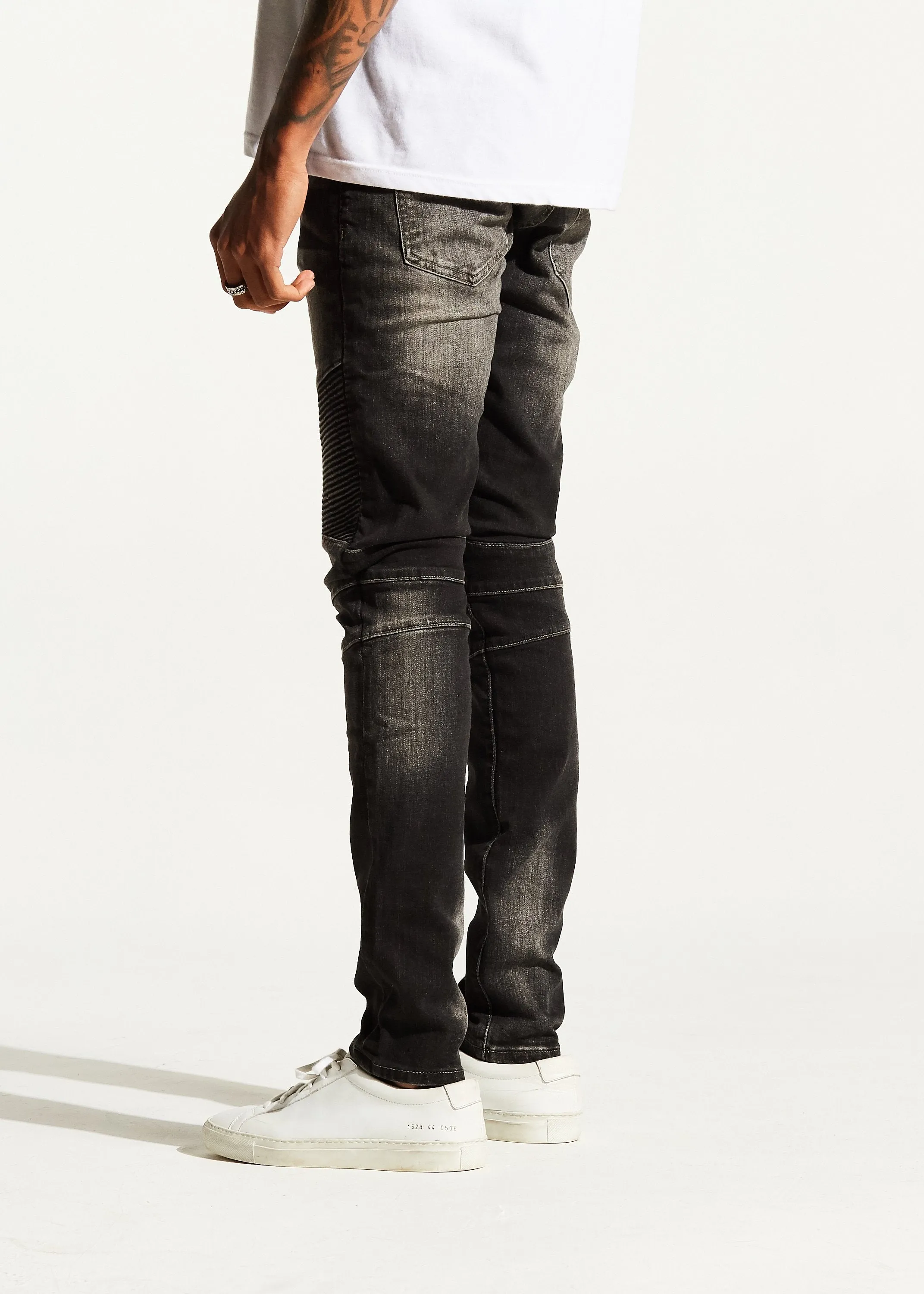 Skywalker Biker Denim (Stone Charcoal)