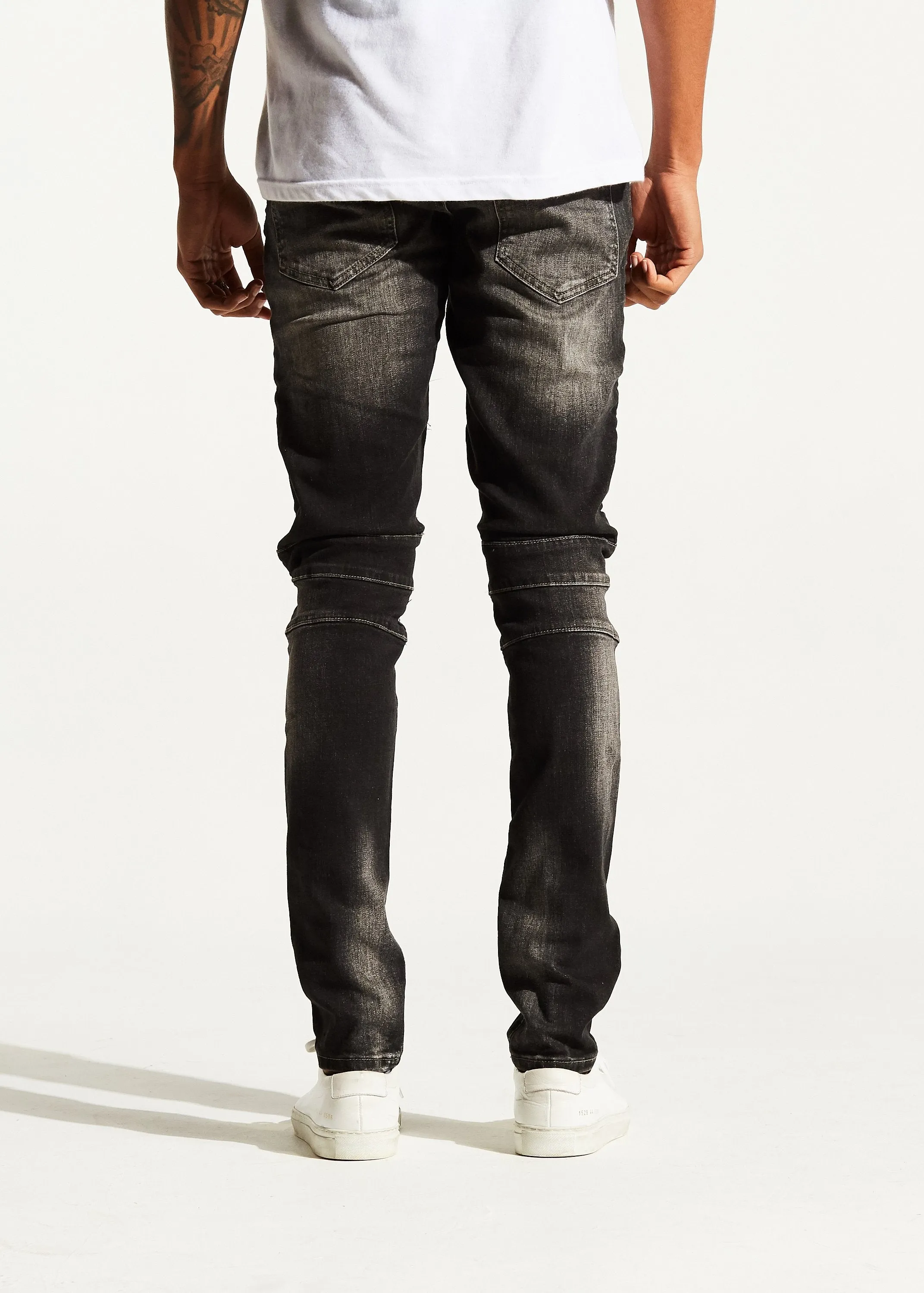 Skywalker Biker Denim (Stone Charcoal)